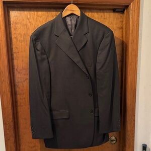 Brooks Brothers dark gray classic suit. 48R